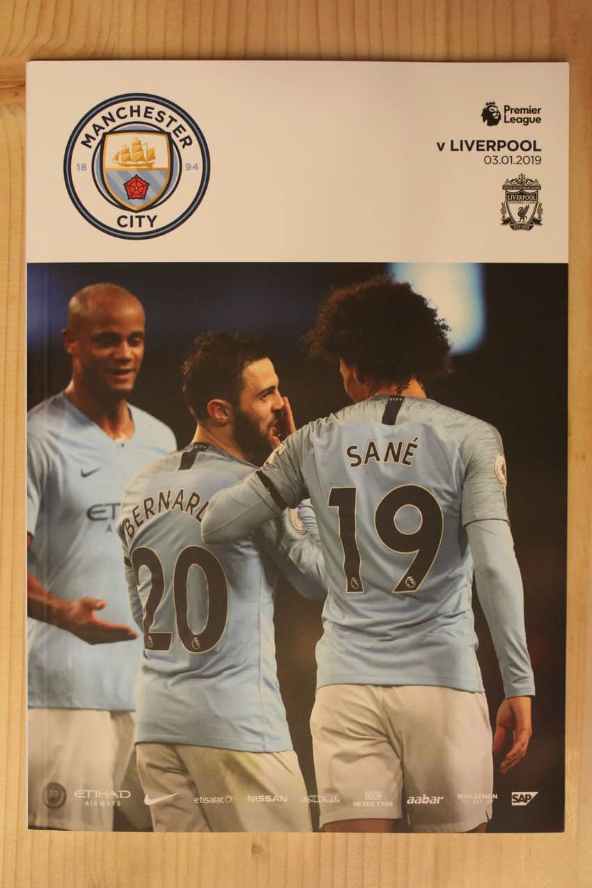 Manchester City FC v Liverpool FC